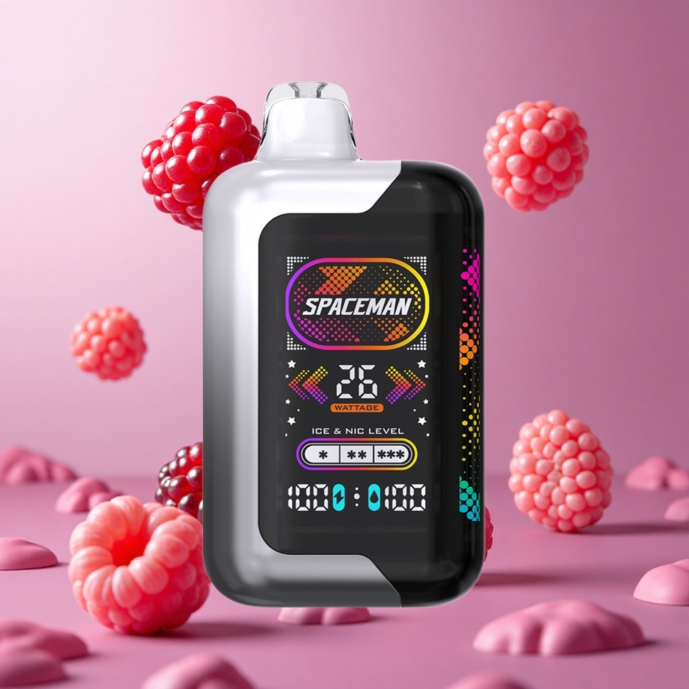 SMOK SPACEMAN SP40000 40000 Puffs Blackberry Framboesa Brasil Atacadista