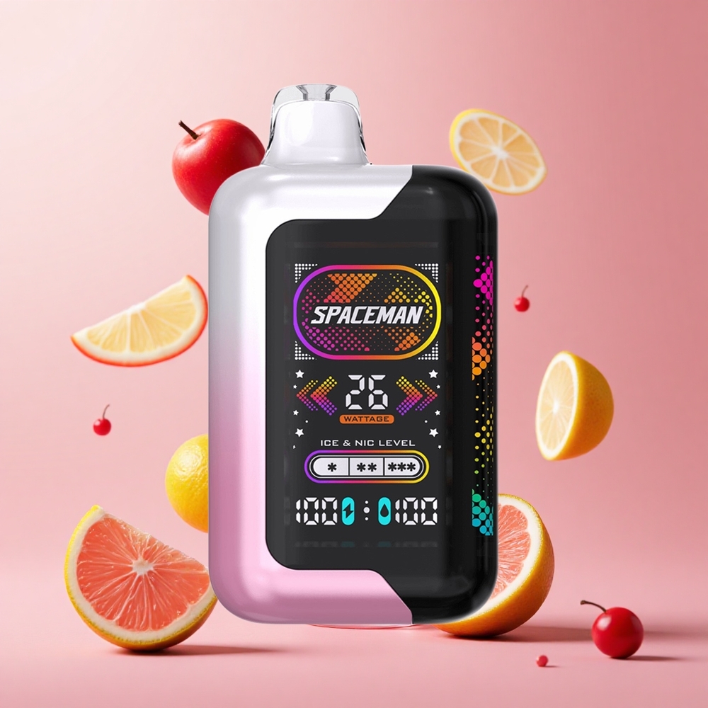 SMOK SPACEMAN SP40000 Vape Descartável Limonada Rosa 40000 Puffs Brasil Atacadista