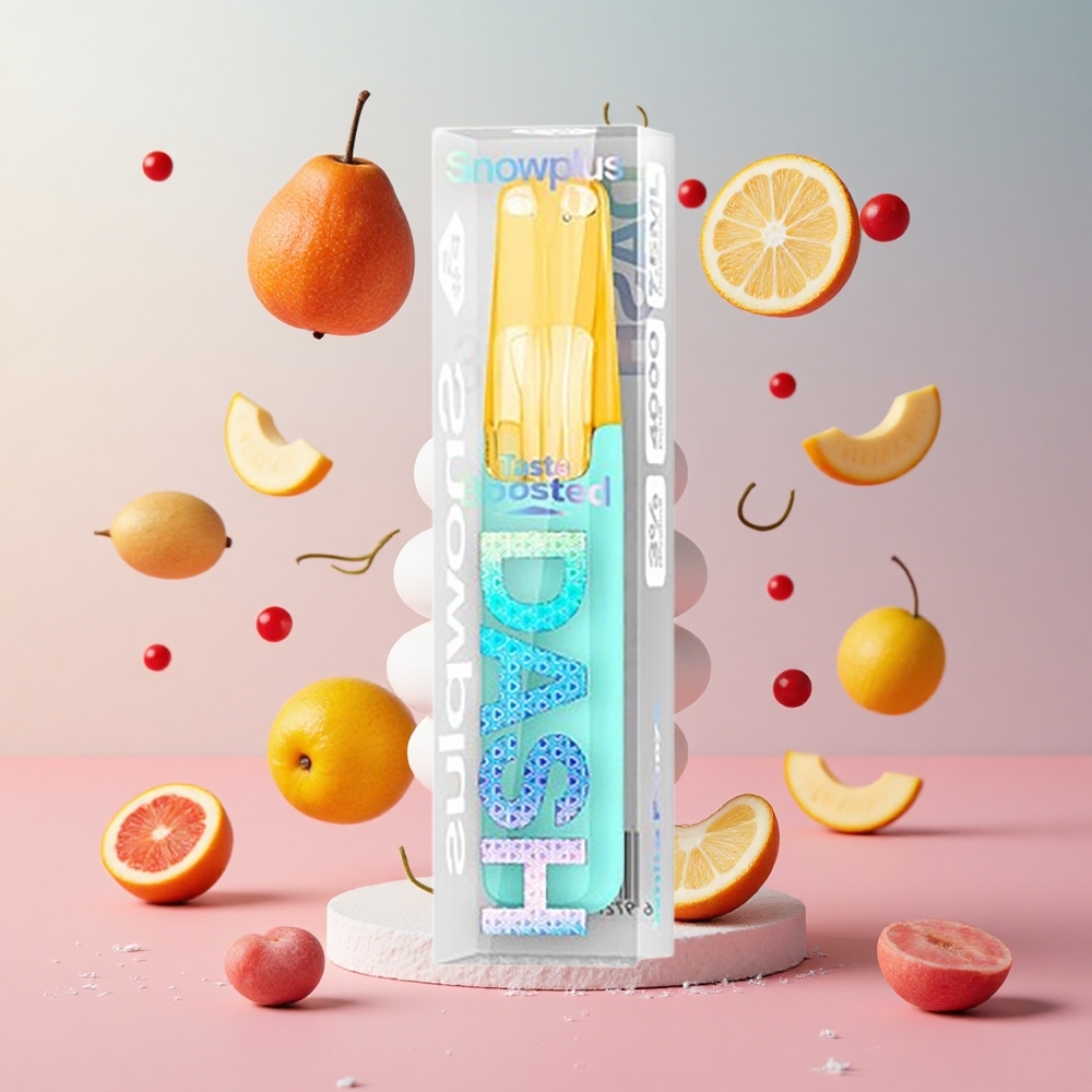 Snowplus Dash 4000 Puffs Dispositivo Descartável White Freeze 7.5ml Brasil Atacadista