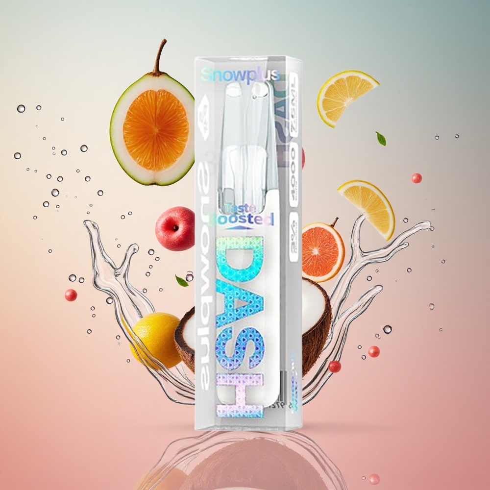 Snowplus Dash 4000 Puffs Dispositivo Descartável Água de Coco 7,5 ml Brasil Atacadista