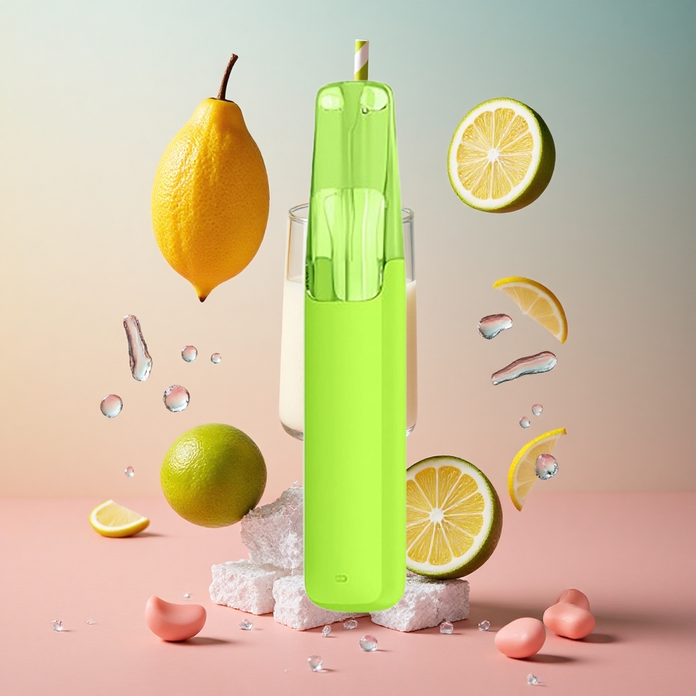 Snowplus Dash 4000 Puffs Limão Lima Gelo Brasil Atacadista 7.5 ml