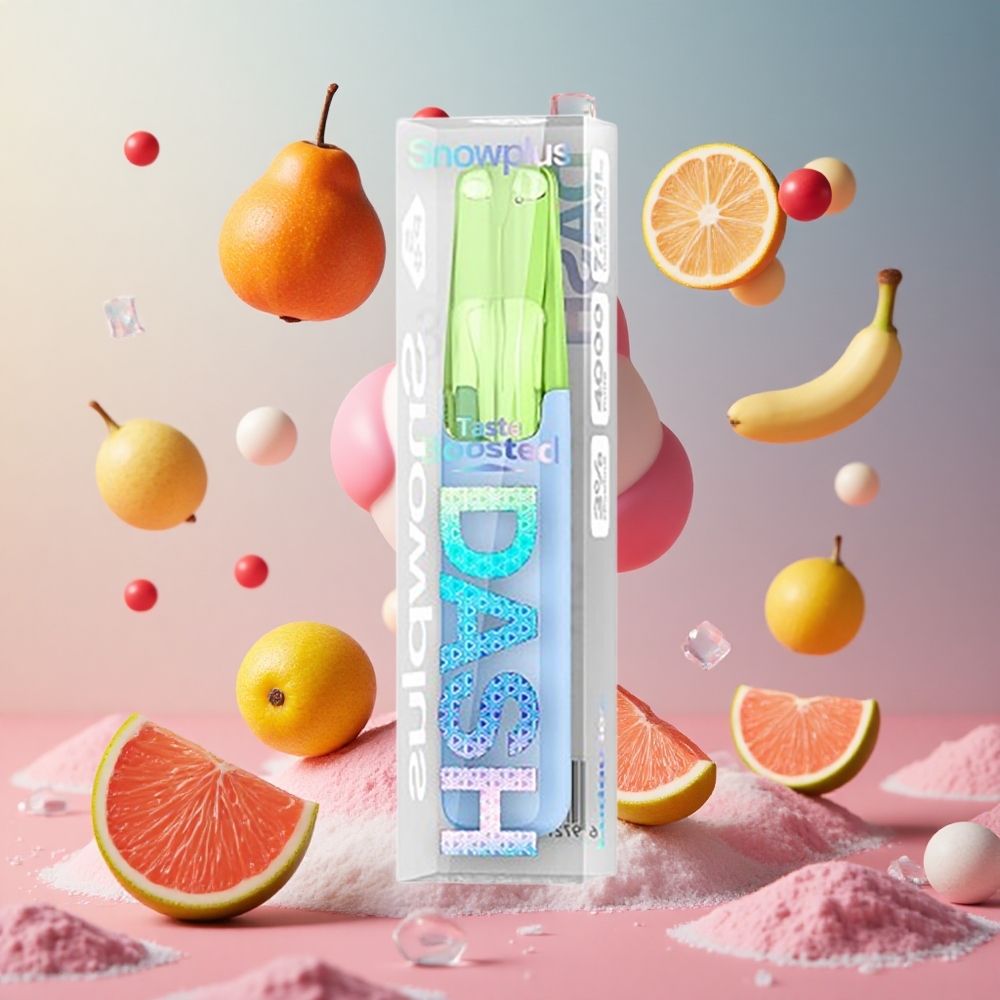 Snowplus Dash 4000 Puffs Ludou Gelo Brasil Atacadista 7,5 ml Cerâmico