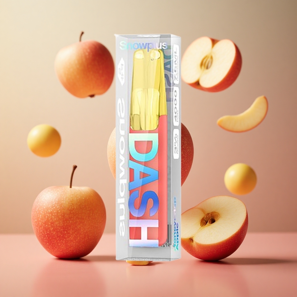 Snowplus Dash 4000 Puffs Maçã Honeycrisp 7,5 ml Brasil Atacadista Cerâmico