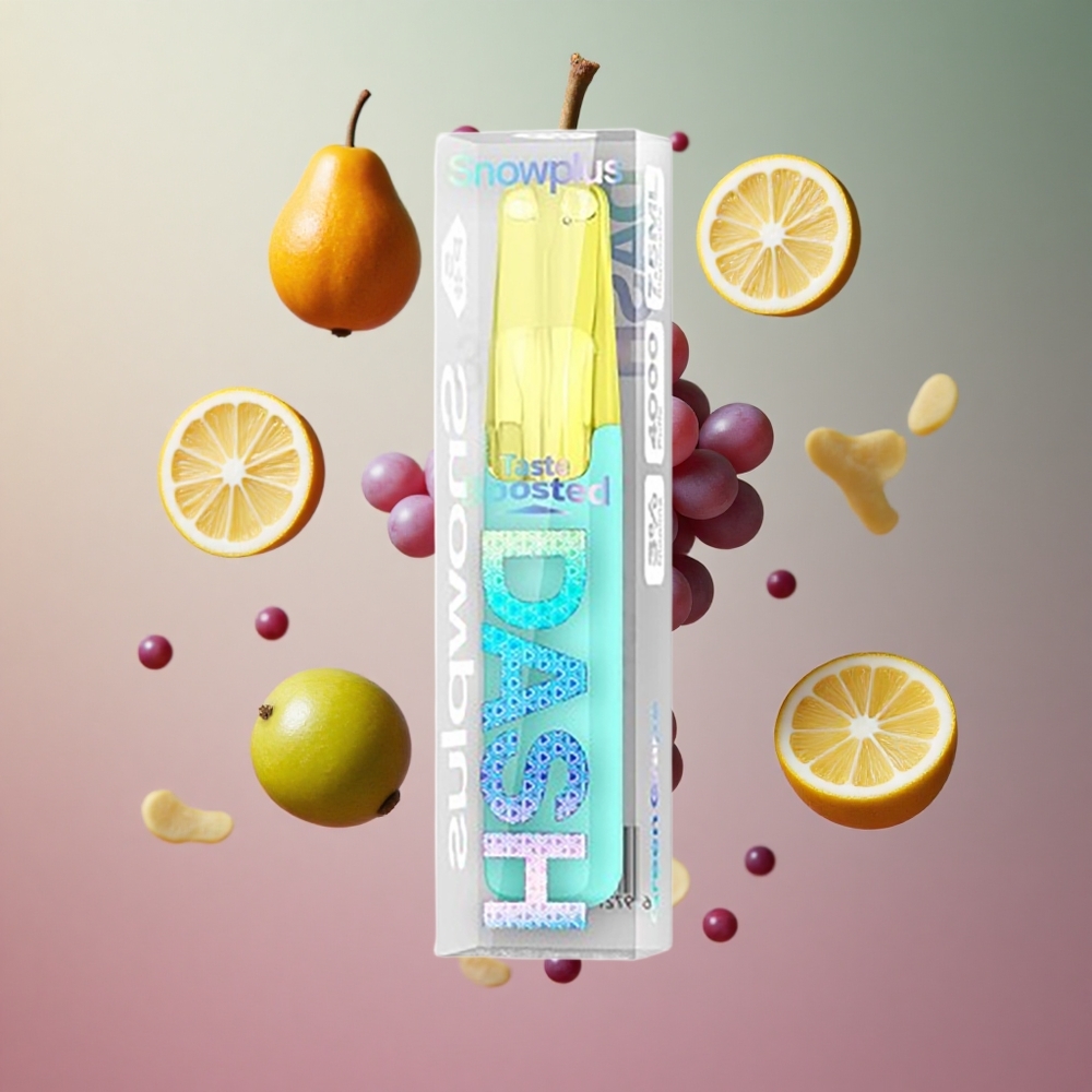 Snowplus Dash 4000 Puffs Uva Verde 7,5 ml Brasil Atacadista Cerâmica