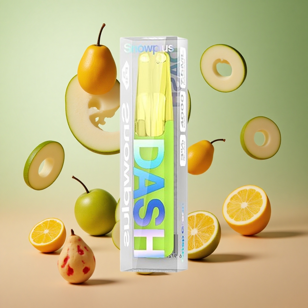 Snowplus Dash 4000 Puffs Verde Refrescante 7,5 ml Brasil Atacadista