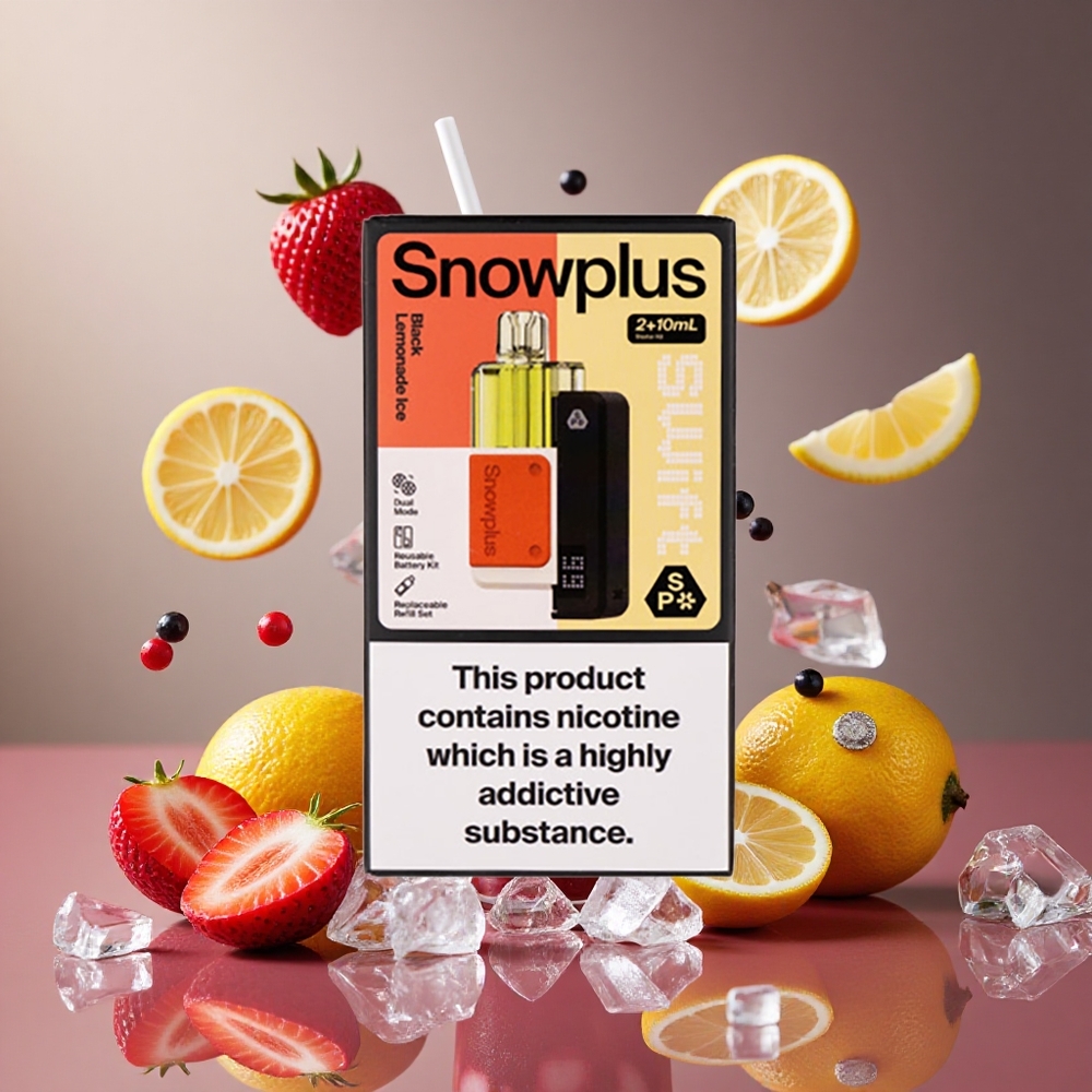 Snowplus Swift 5000 Puffs Limonada Preta Gelada Brasil Atacadista Bateria 1000 mAh