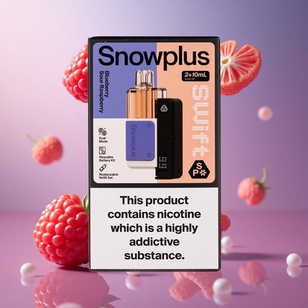 Snowplus Swift 5000 Puffs Mirtilo Framboesa Azeda Brasil Atacadista 1000 mAh 2+10 ml