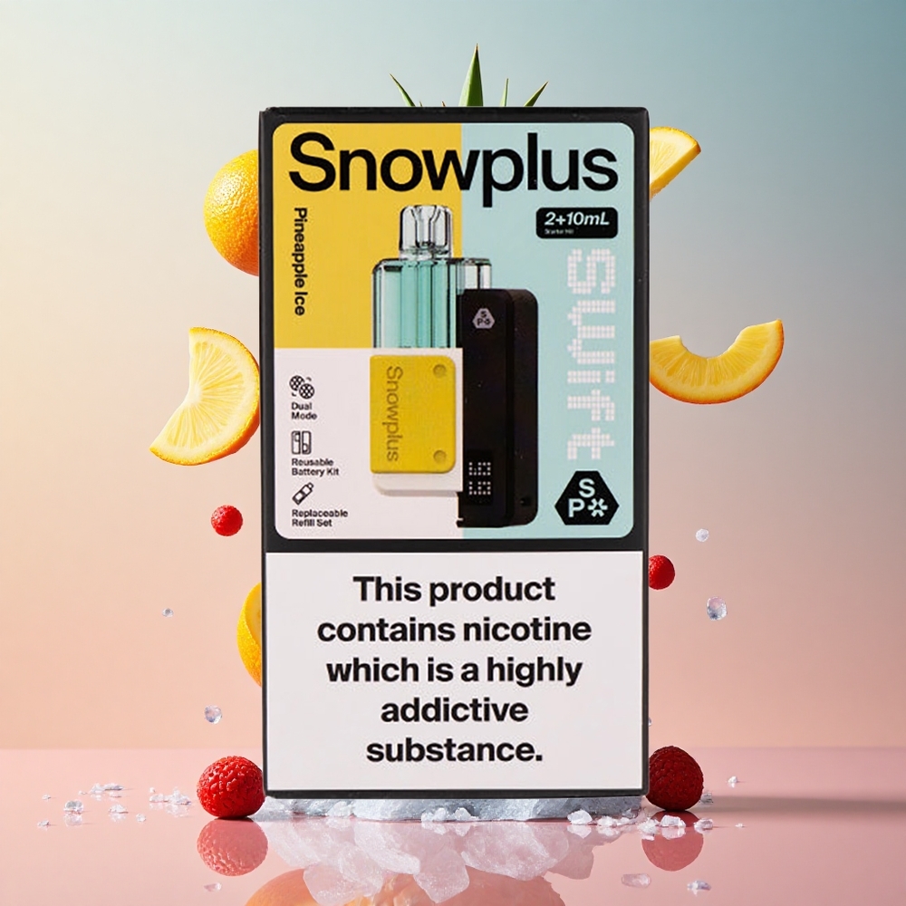Snowplus Swift 5000 Puffs Pineapple Ice (Abacaxi Gelo) 1000 mAh Brasil Atacadista