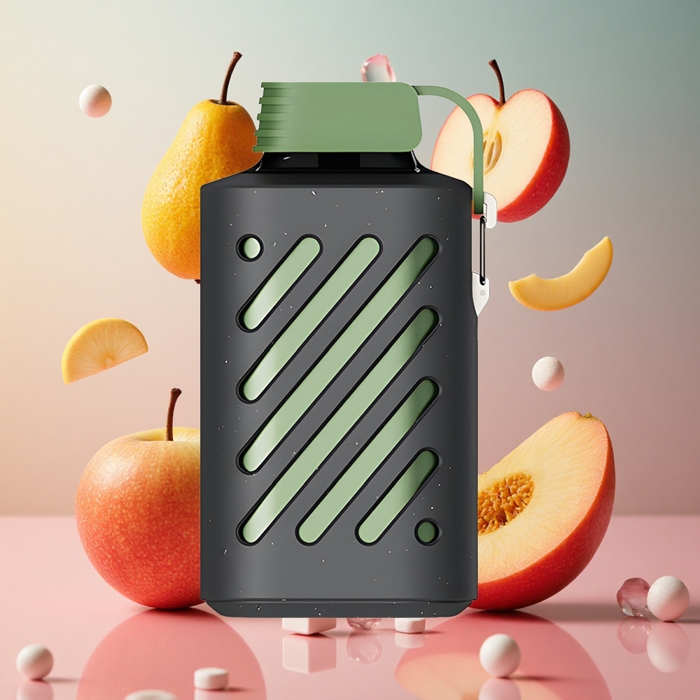 VOZOL GEAR 10000 10000 Puffs Maçã Verde Gelada Brasil Atacadista 20ml Capacidade de Líquido