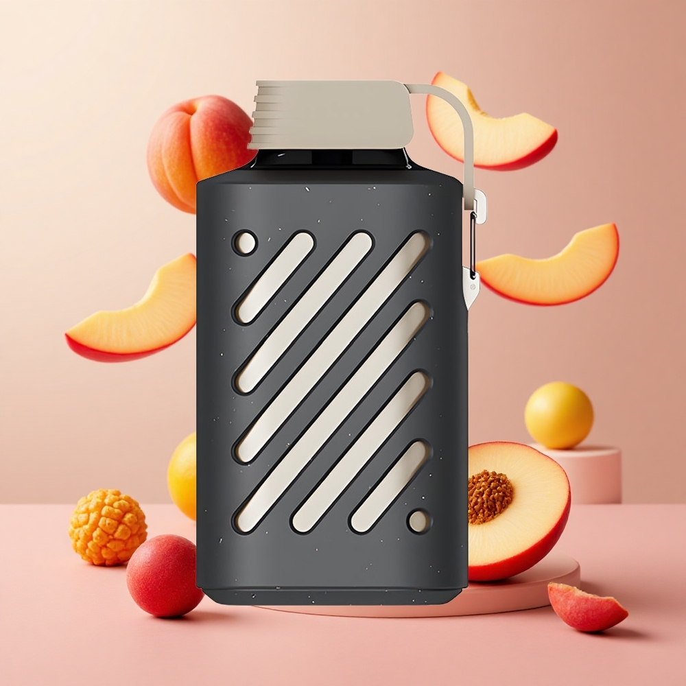 VOZOL GEAR 10000 Puffs Pêssego Manga Smoothie Brasil Atacadista 65% PCR Materials
