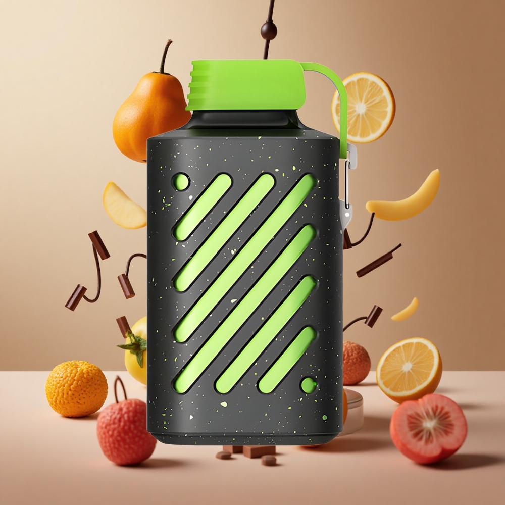 VOZOL GEAR 10000 Vape Descartável Chá Verde Chocolate Creme 10000 Puffs Brasil Atacadista 20ml E-líquido
