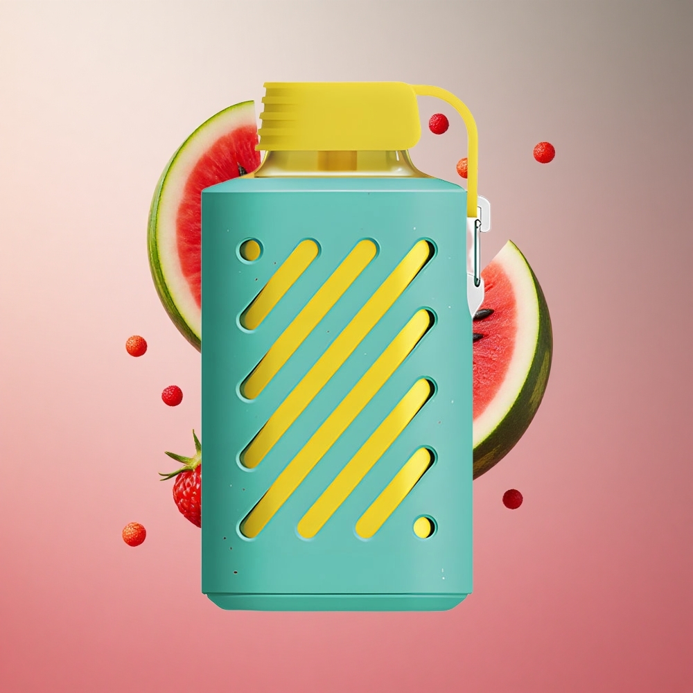 VOZOL GEAR 10000 Vape Descartável Framboesa Melancia 10000 Puffs Brasil Atacadista 20ml E-líquido
