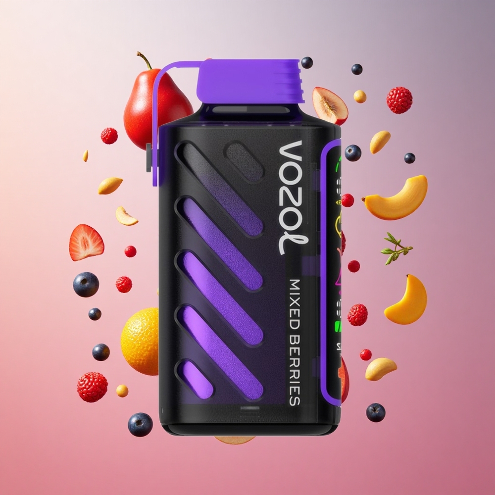 VOZOL Gear Power 20000 Puffs Frutas Vermelhas Brasil Atacadista Tela Inteira 20mL
