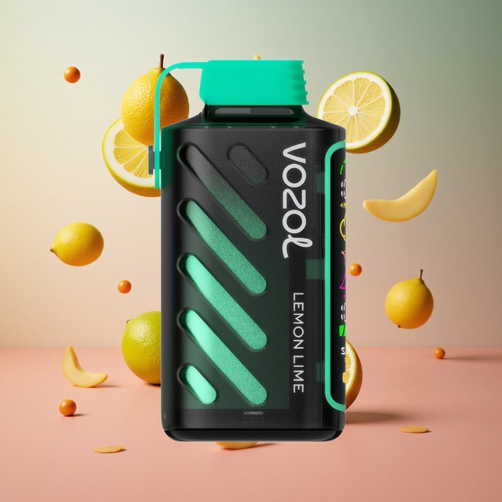 VOZOL Gear Power 20000 Puffs Limão Lima Brasil Atacadista Tela Inteira 20mL