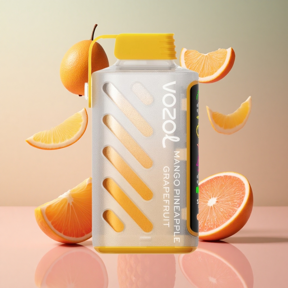 VOZOL Gear Power 20000 Puffs Manga Abacaxi Toranja Dual Mesh Coil Brasil Atacadista