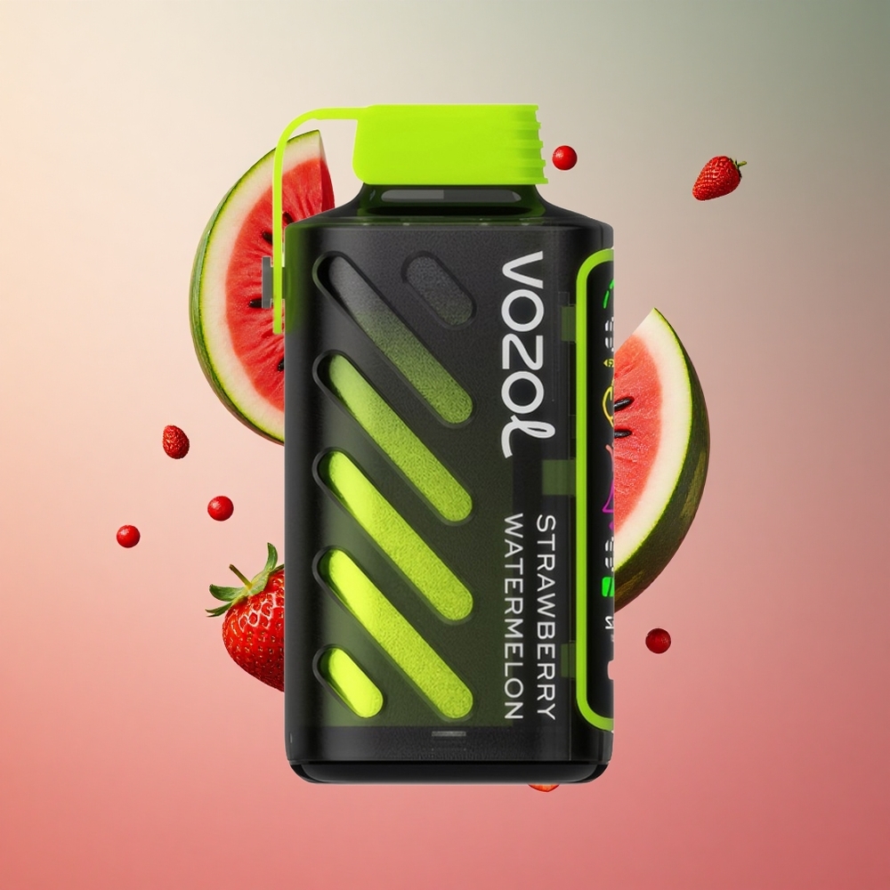 VOZOL Gear Power 20000 Puffs Morango Melancia Brasil Atacadista Tela Inteira 20mL