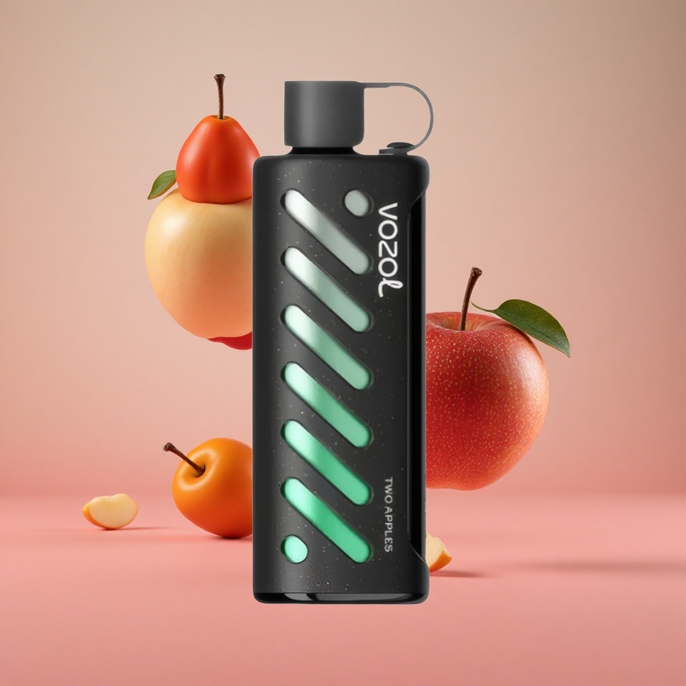 VOZOL Gear Shisha 25000 Puffs Dois Sabores de Maçã Brasil Atacadista 30 Sabores Deliciosos