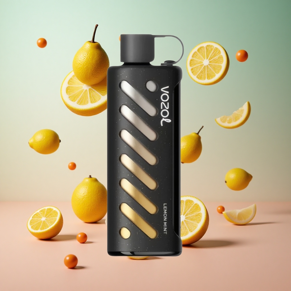VOZOL Gear Shisha 25000 Puffs Limão Hortelã Brasil Atacadista S.i.L.C Tech 1000mAh