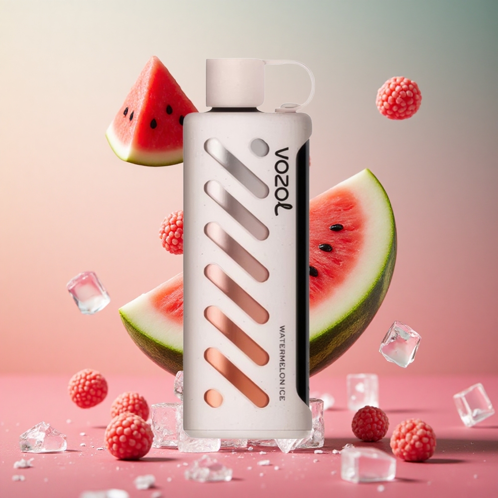 VOZOL Gear Shisha 25000 Puffs Melancia Gelo Brasil Atacadista 30 Sabores Deliciosos