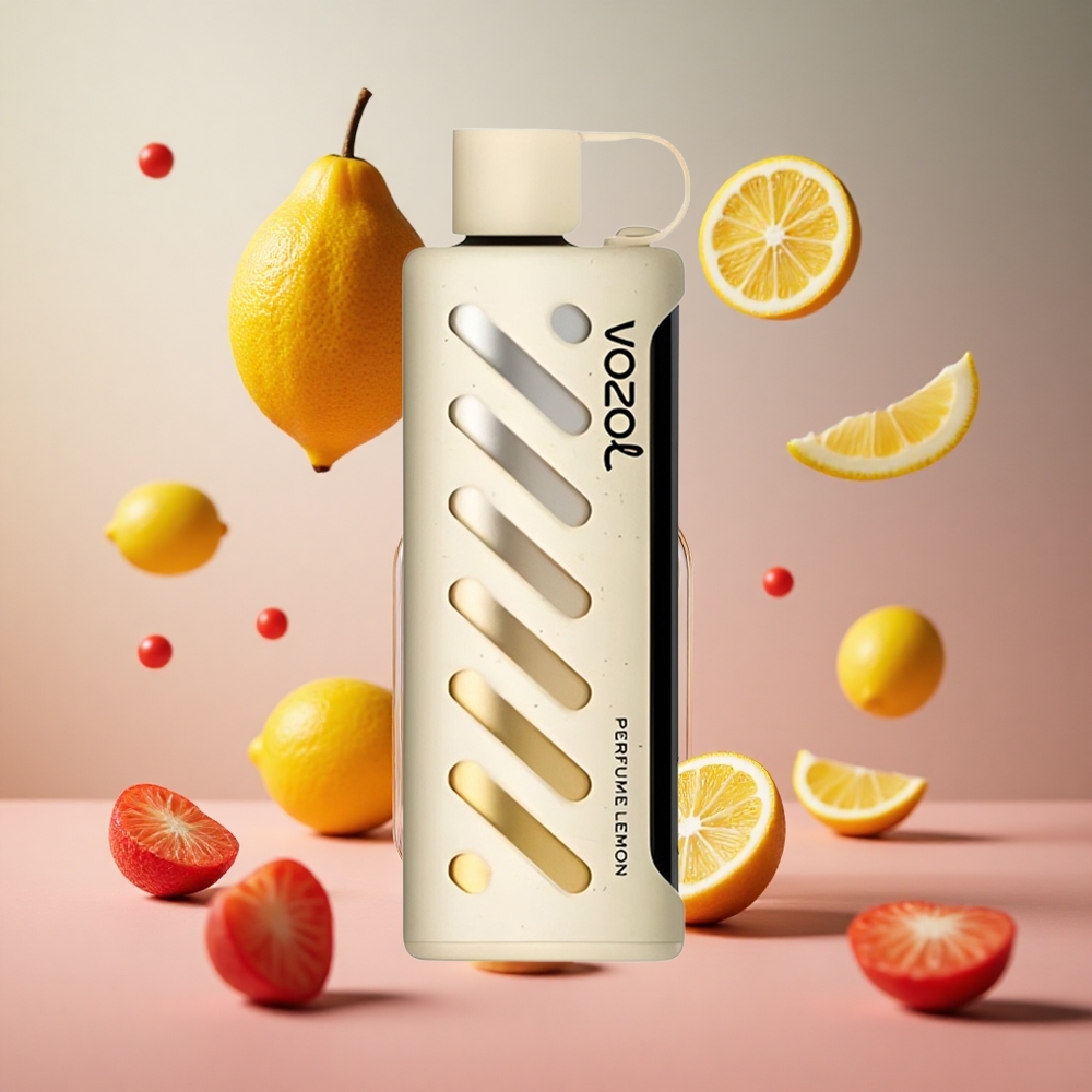 VOZOL Gear Shisha 25000 Puffs Perfume Limão Brasil Atacadista 30 Sabores Deliciosos