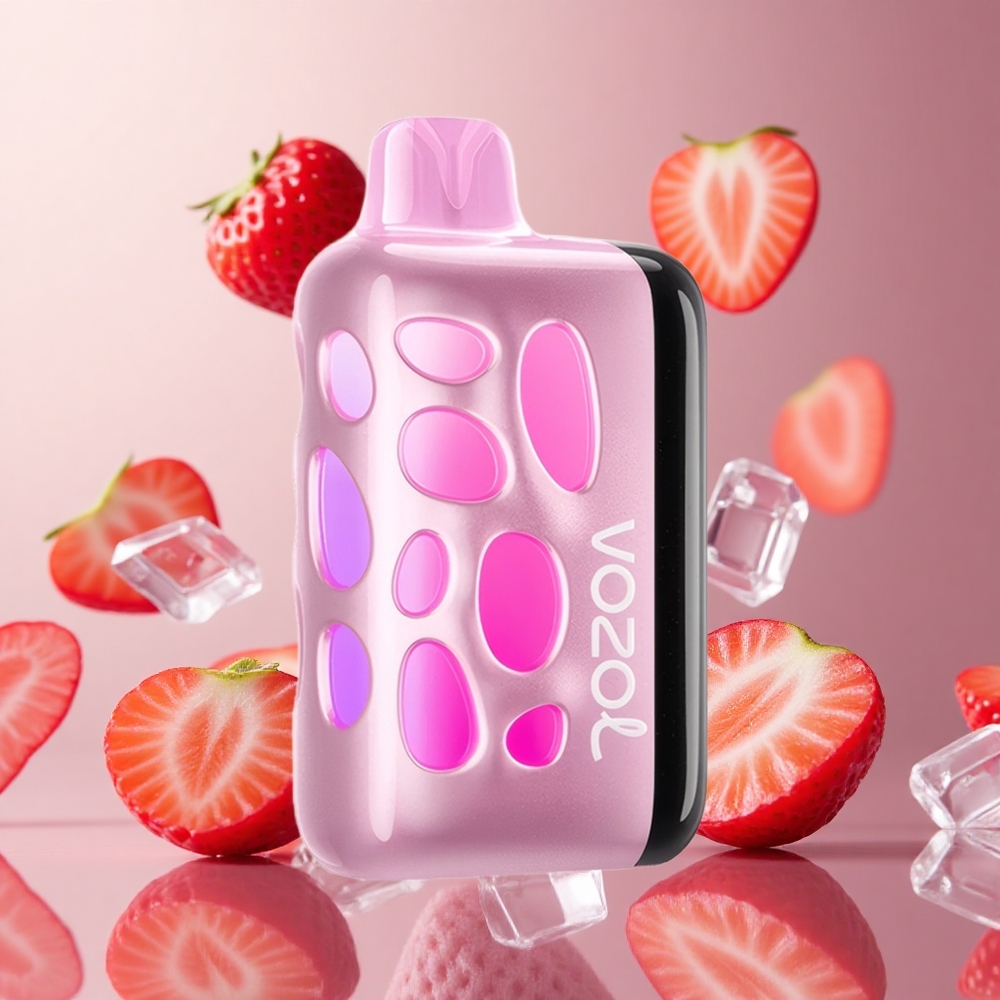 VOZOL RAVE 40000 Brisa de Morango Brasil Atacadista 270° Design Vibrante