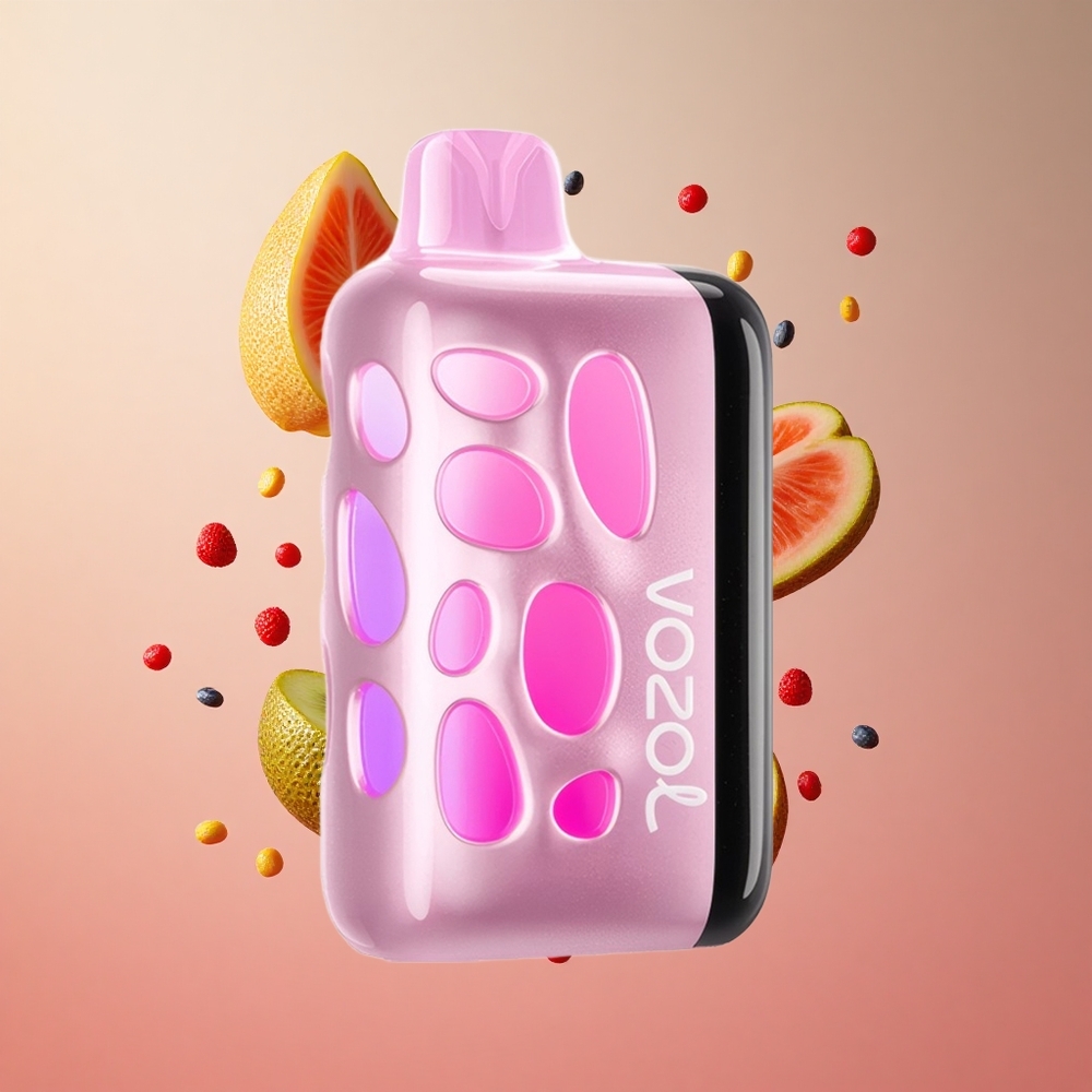 VOZOL RAVE 40000 Morango Kiwi Brasil Atacadista 80% em 20 Min 1000mAh