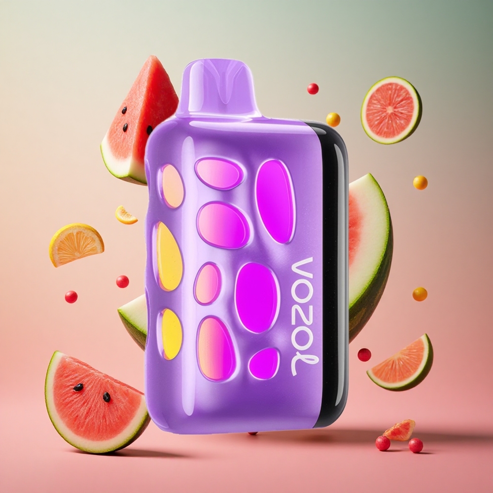 VOZOL RAVE 40000 Vape Descartável Melancia Razz Rancher Brasil Atacadista 1000mAh Bateria