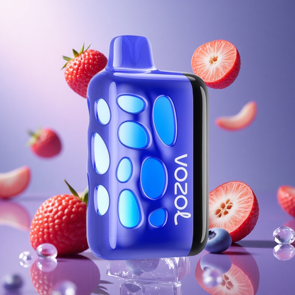 VOZOL RAVE 40000 Vape Descartável Mirtilo Gelo Brasil Atacadista 1000mAh