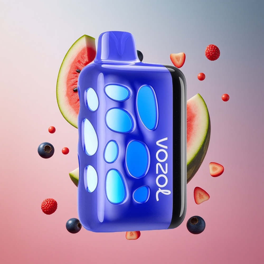 VOZOL RAVE 40000 Vape Descartável Mirtilo Melancia Brasil Atacadista 1000mAh