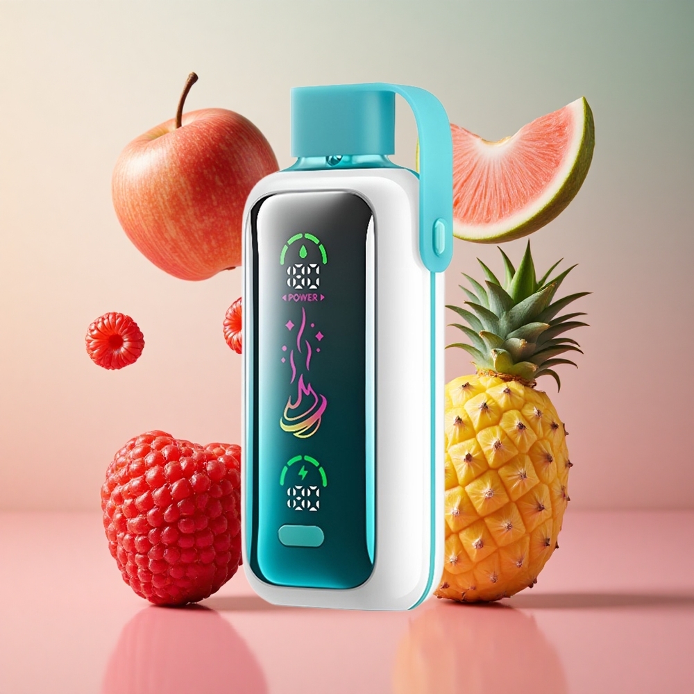 VOZOL Star 20000 Puffs Framboesa Maçã Melancia Abacaxi Tela Espelho HD 2.2" Brasil Atacadista