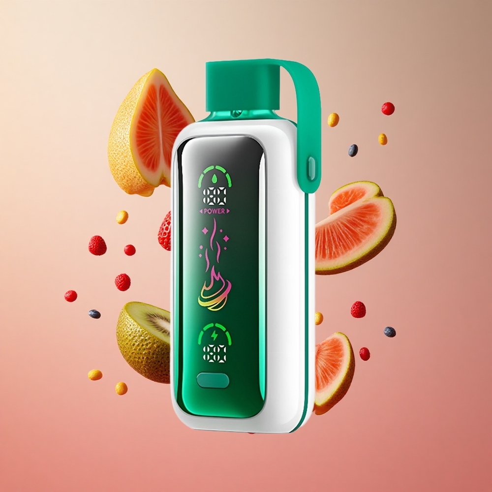 VOZOL Star 20000 Puffs Morango Kiwi Brasil Atacadista Tela Espelho HD 2.2"