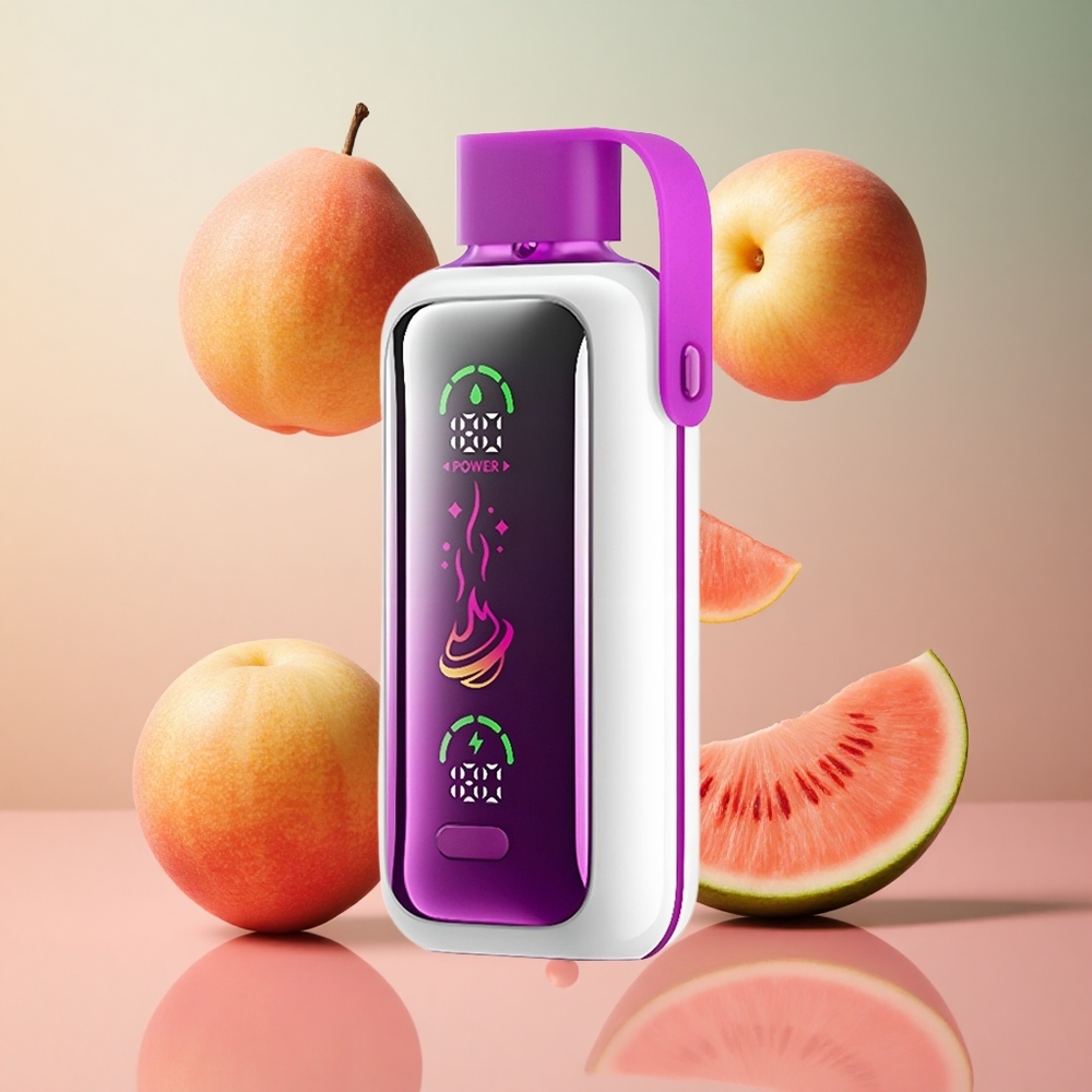 VOZOL Star 20000 Puffs Pêssego Manga Melancia Brasil Atacadista Tela Espelho HD 2.2"