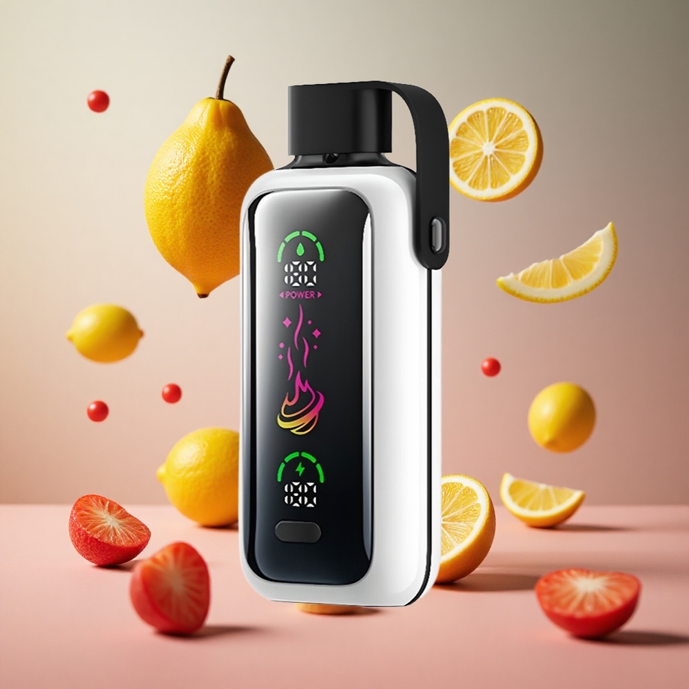 VOZOL Star 20000 Puffs Perfume Limão Brasil Atacadista Tela Espelho HD 2.2"