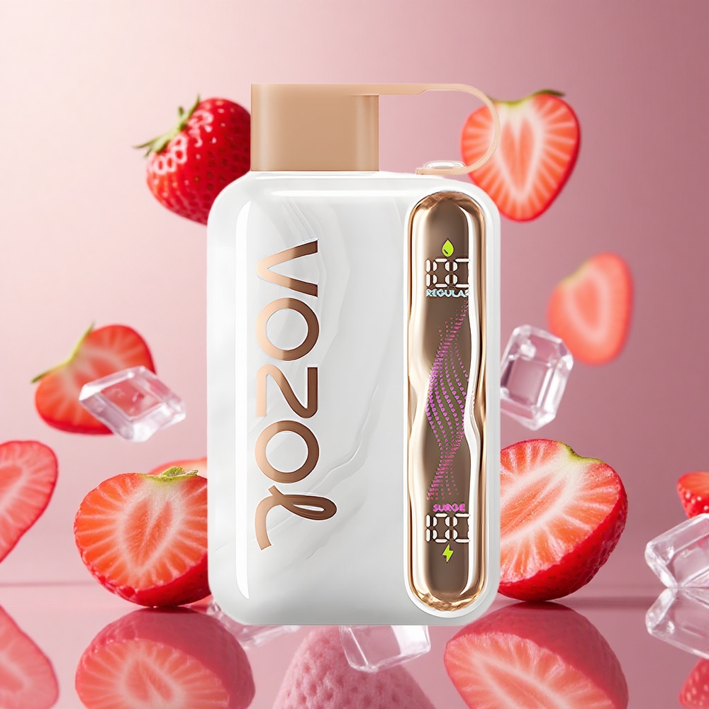 VOZOL STAR 40000 Puffs Morango Gelado Vape Descartável 1000mAh Type-C Brasil Atacadista