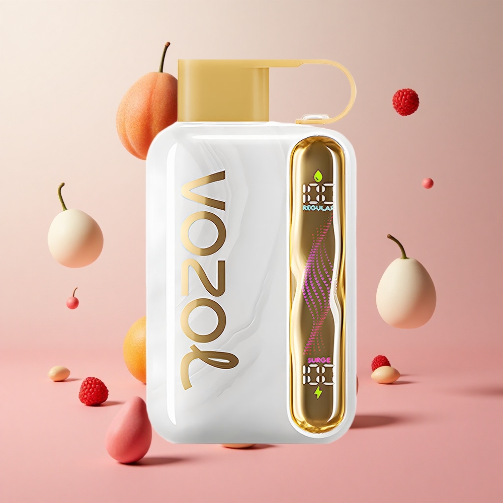 VOZOL STAR 40000 Puffs Pêssego Branco Framboesa Brasil Atacadista 1000mAh Type-C