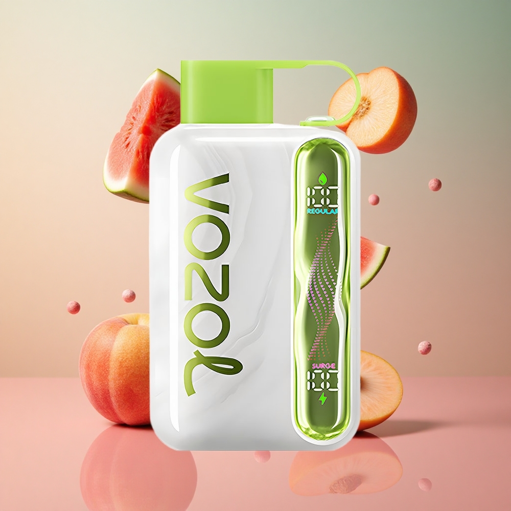 VOZOL STAR 40000 Puffs Vape Descartável Melancia Pêssego Azedo 1000mAh Tipo-C Brasil Atacadista