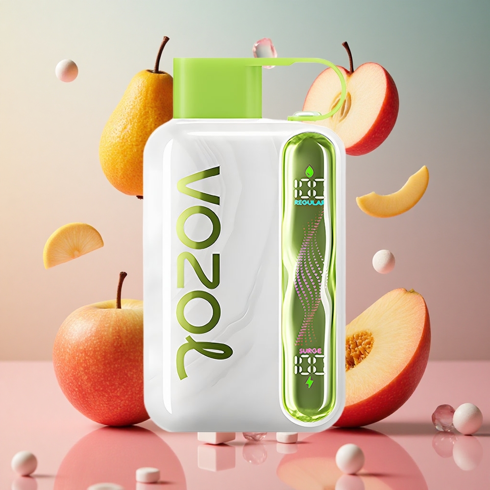 VOZOL STAR 40000 Puffs Vape Maçã Verde Gelo Brasil Atacadista 1000mAh Tipo-C