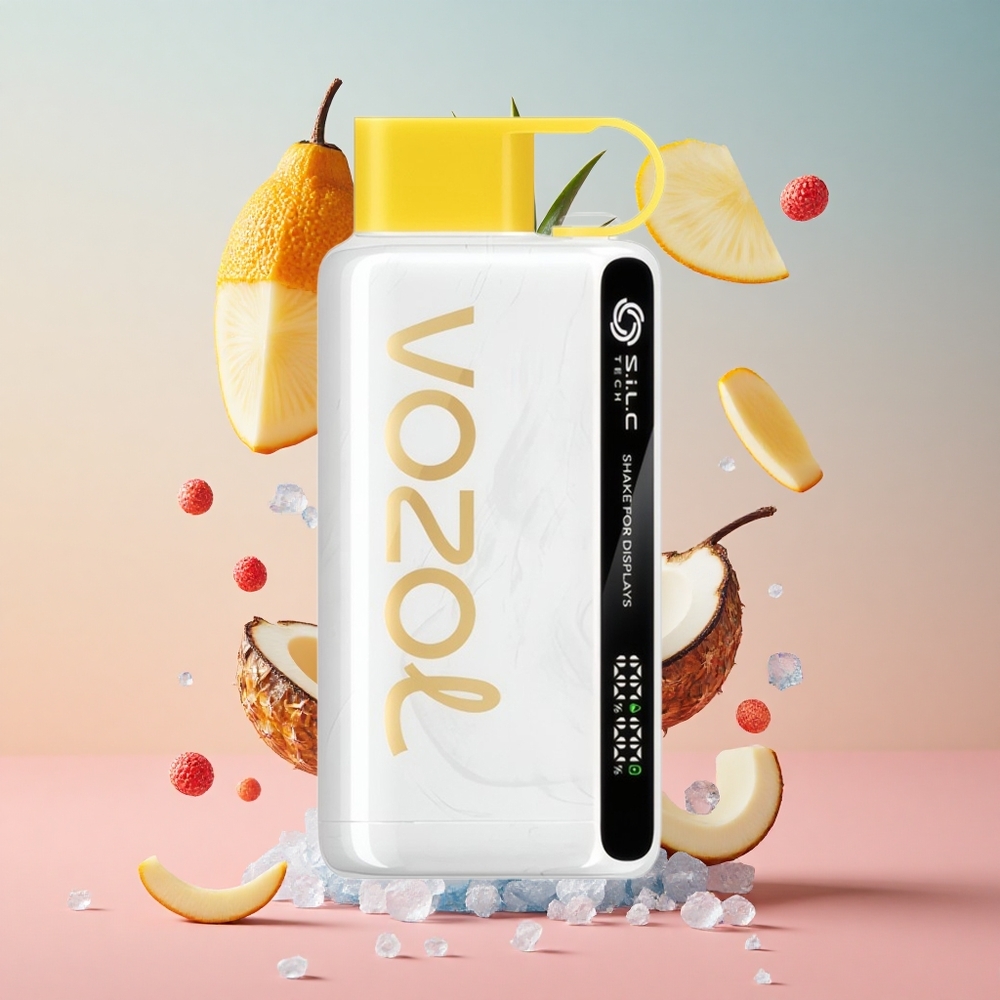 VOZOL STAR 9000/12000 Vape Descartável Abacaxi Coco Gelo Brasil Atacadista 650mAh