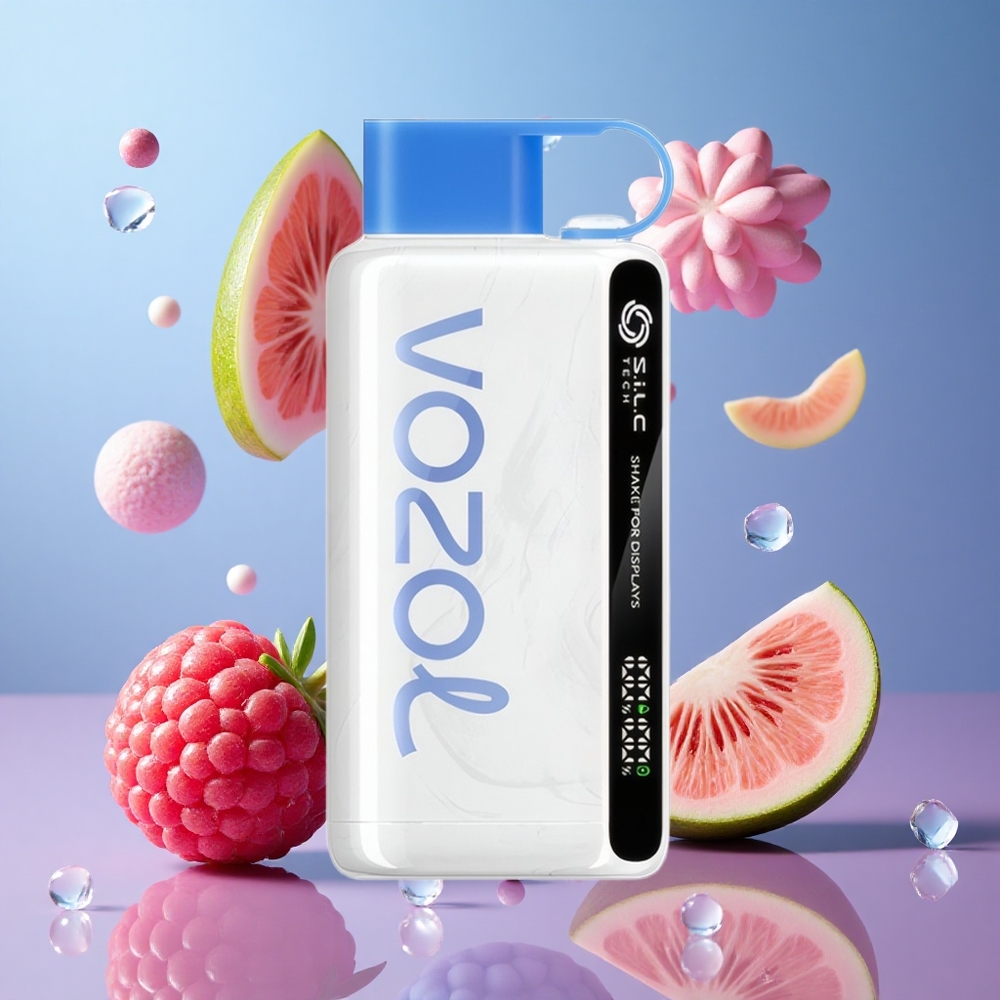 VOZOL STAR 9000/12000 Vape Descartável Blue Razz Ice 9000/12000 Puffs Sabores Azul Framboesa Gelo Brasil Atacadista