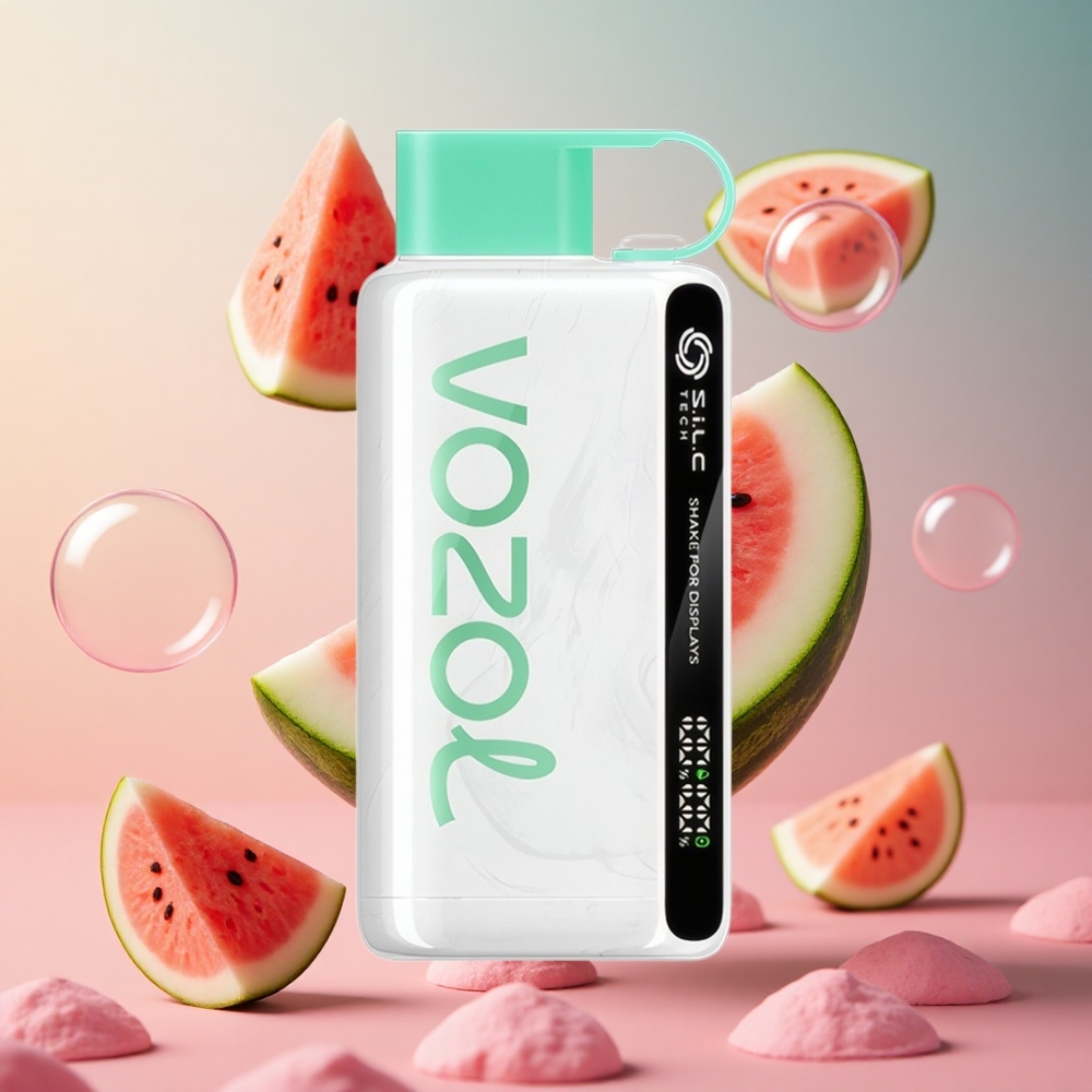 VOZOL STAR 9000/12000 Vape Descartável Chiclete de Melancia 650mAh Brasil Atacadista