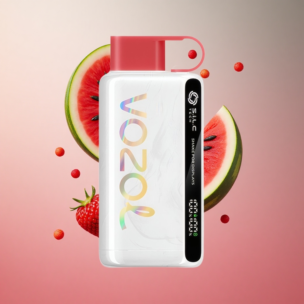 VOZOL STAR 9000/12000 Vape Descartável Framboesa Melancia Brasil Atacadista 650mAh 30% carga mais rápida