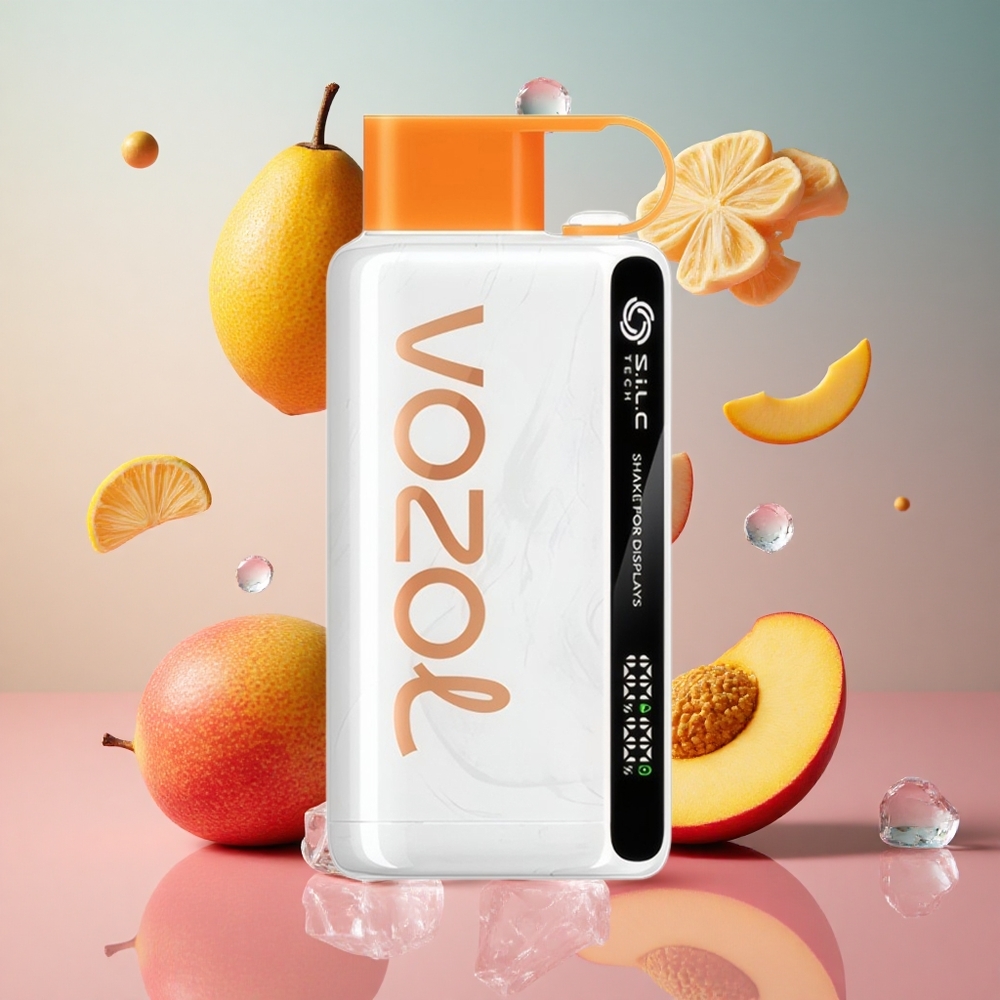 VOZOL STAR 9000/12000 Vape Descartável Manga Gelo Mexica 650mAh Brasil Atacadista