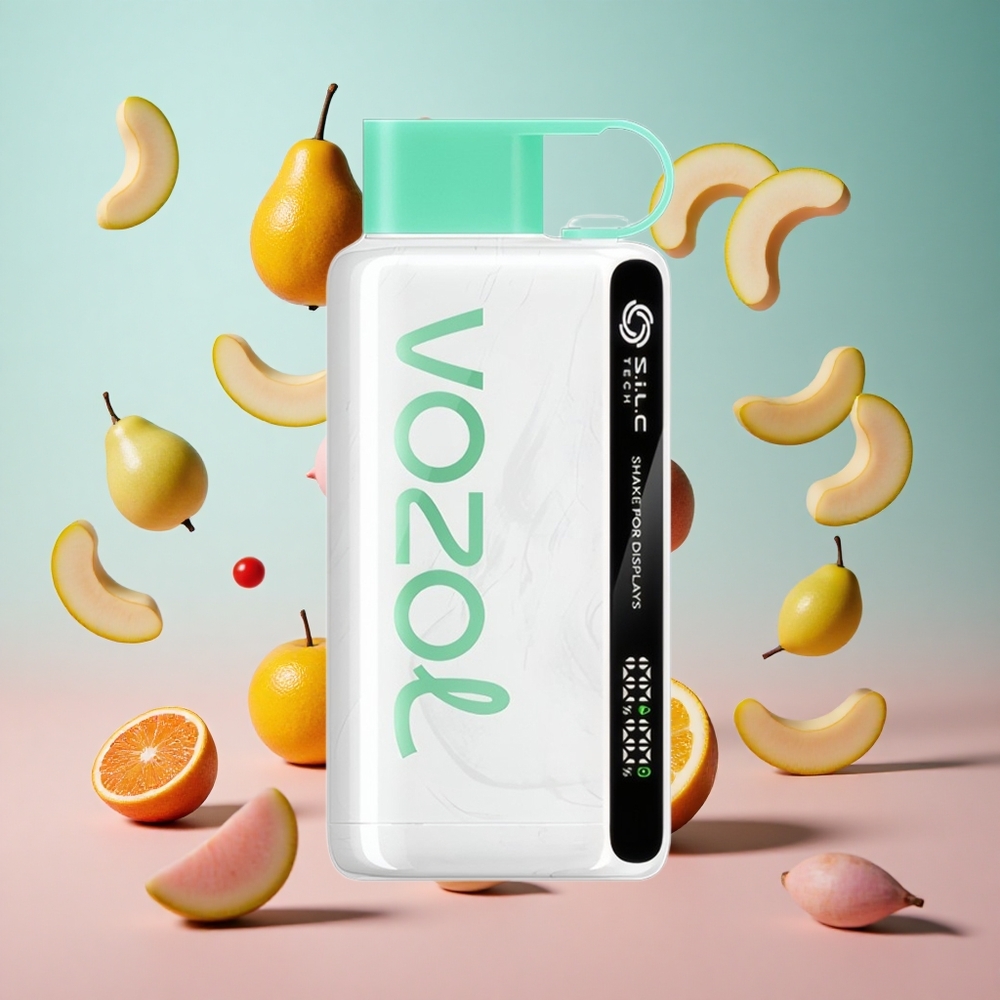VOZOL STAR 9000/12000 Vape Descartável Menta Refrescante 9000/1200 Puffs Reciclado Brasil Atacadista