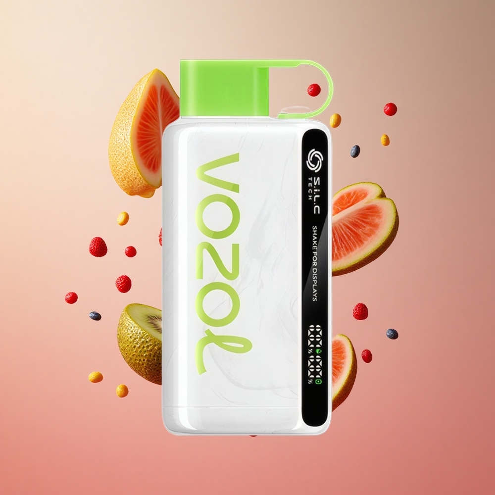 VOZOL STAR 9000/12000 Vape Descartável Morango Kiwi Brasil Atacadista 650mAh Até 9000/1200 Tragos