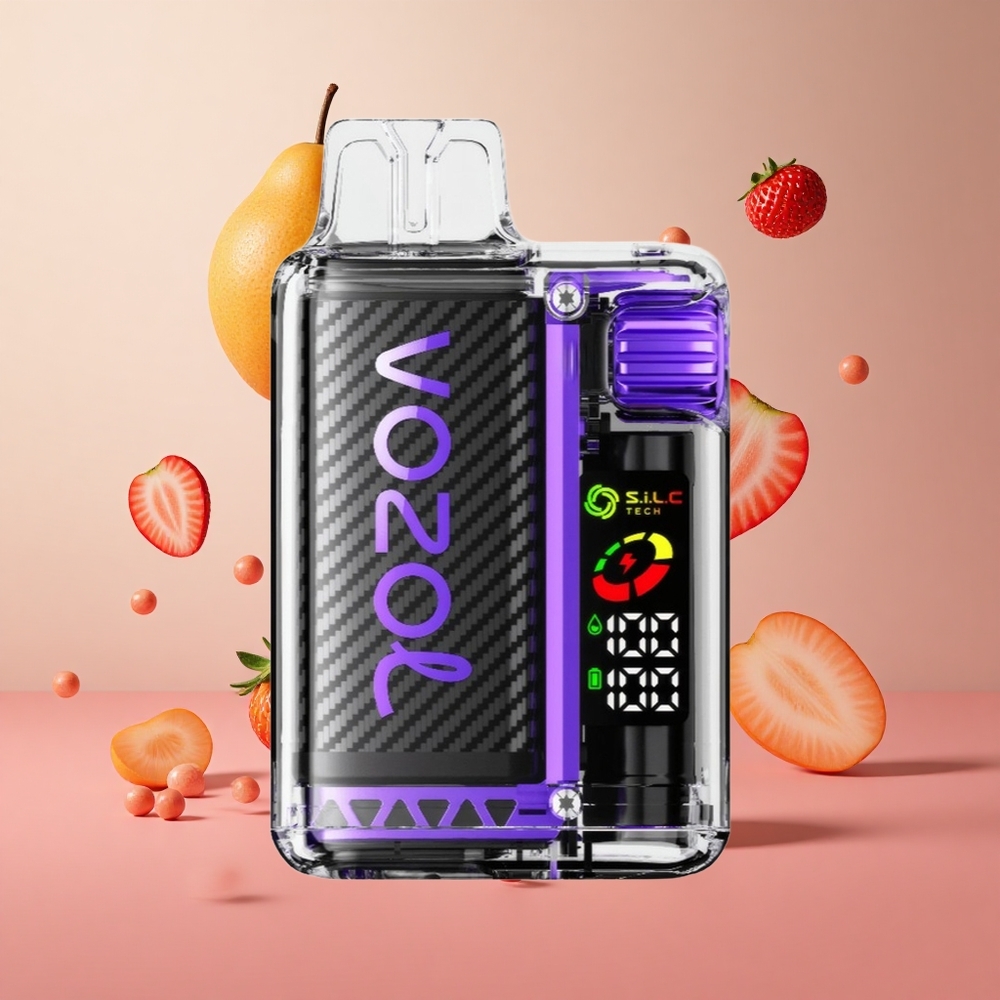 VOZOL Vista 20000 Puffs Morango Manga Brasil Atacadista Bateria Recarregável 650mAh