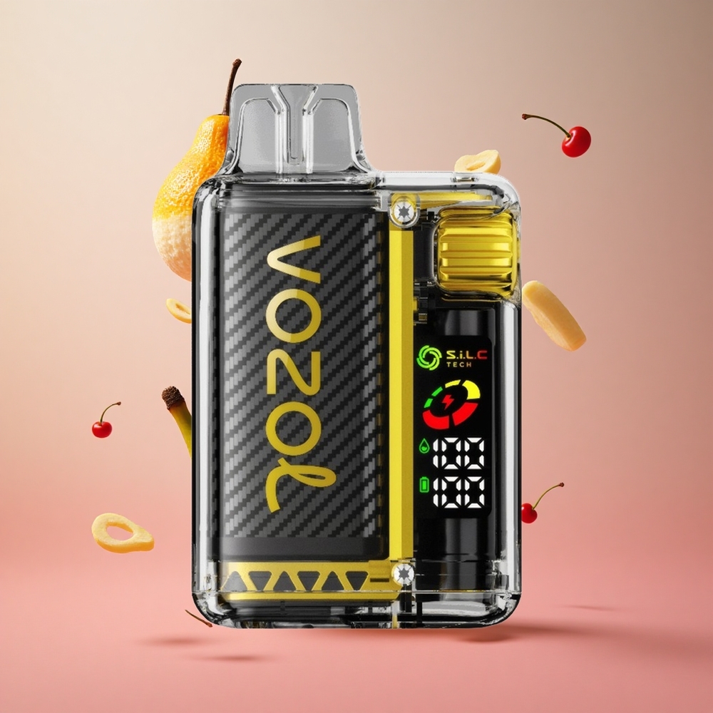 VOZOL Vista 20000 Puffs Pitaya Banana Cereja Brasil Atacadista Bateria Recarregável 650mAh