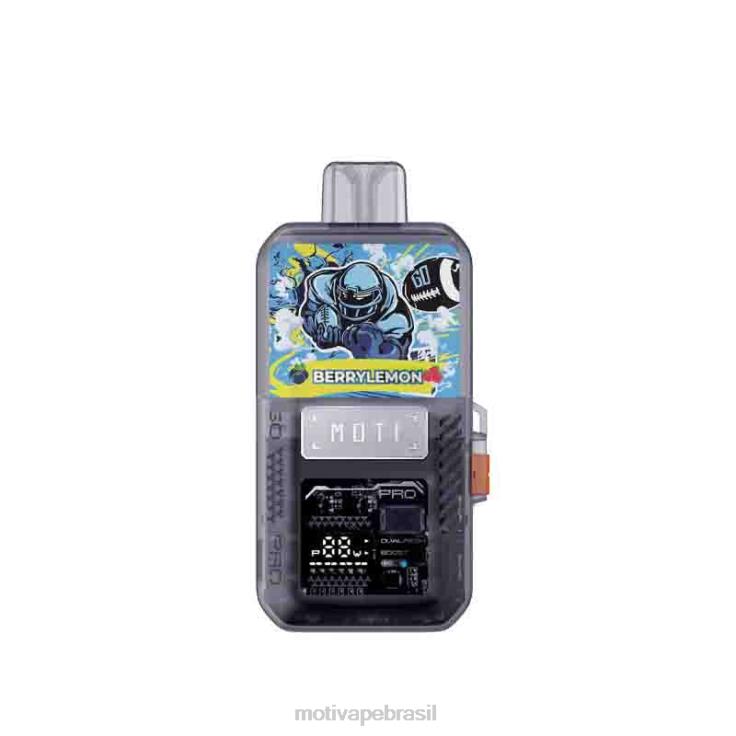 MOTI Vape Amazon 2Z02679 | MOTI Go Pro pod + dispositivo descartável baga de limão