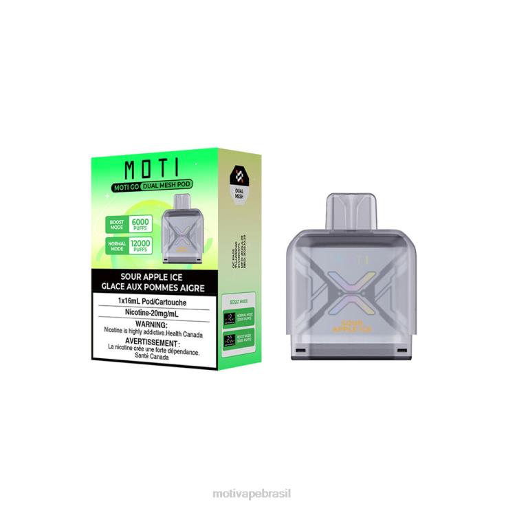 MOTI Vape For Sale 2Z02688 | MOTI Go Pro cápsula descartável gelo de maçã azeda