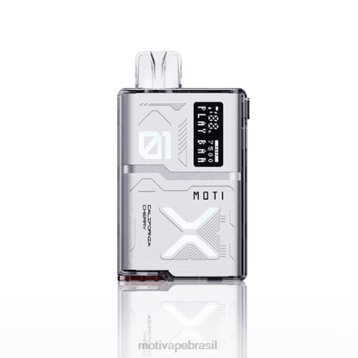 MOTI Vape Amazon 2Z02659 | MOTI Play Bar 7.500 vaporizadores descartáveis ​​(5%, 7.500 baforadas) hortelã de miami