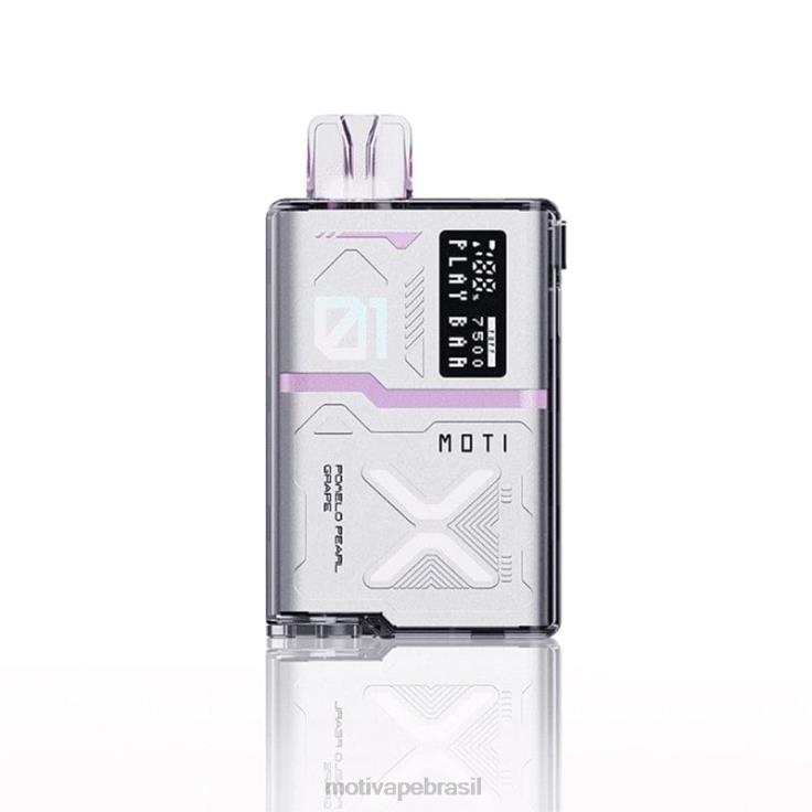 MOTI Vape Review 2Z02656 | MOTI Play Bar 7.500 vaporizadores descartáveis ​​(5%, 7.500 baforadas) maçã azeda, pêssego